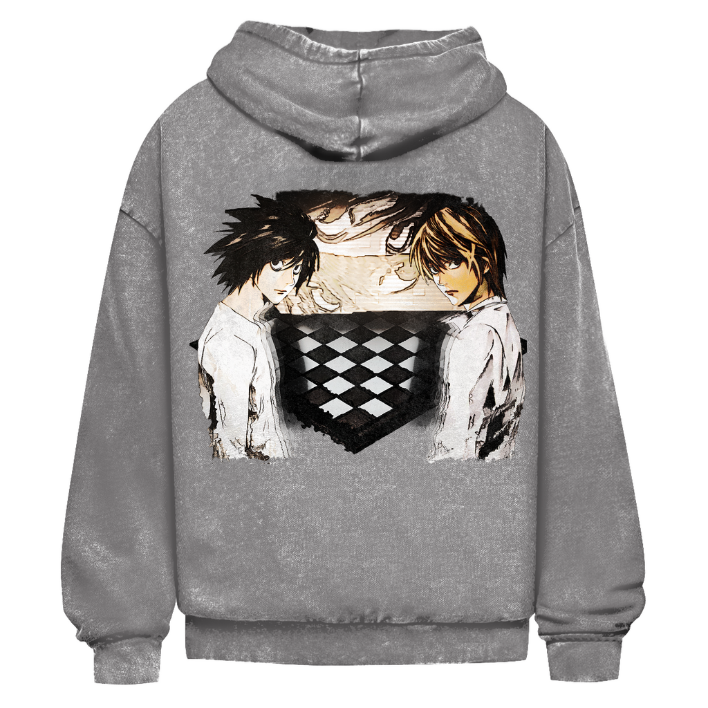 Oversize Washed Hoodie Design 2 Washed
