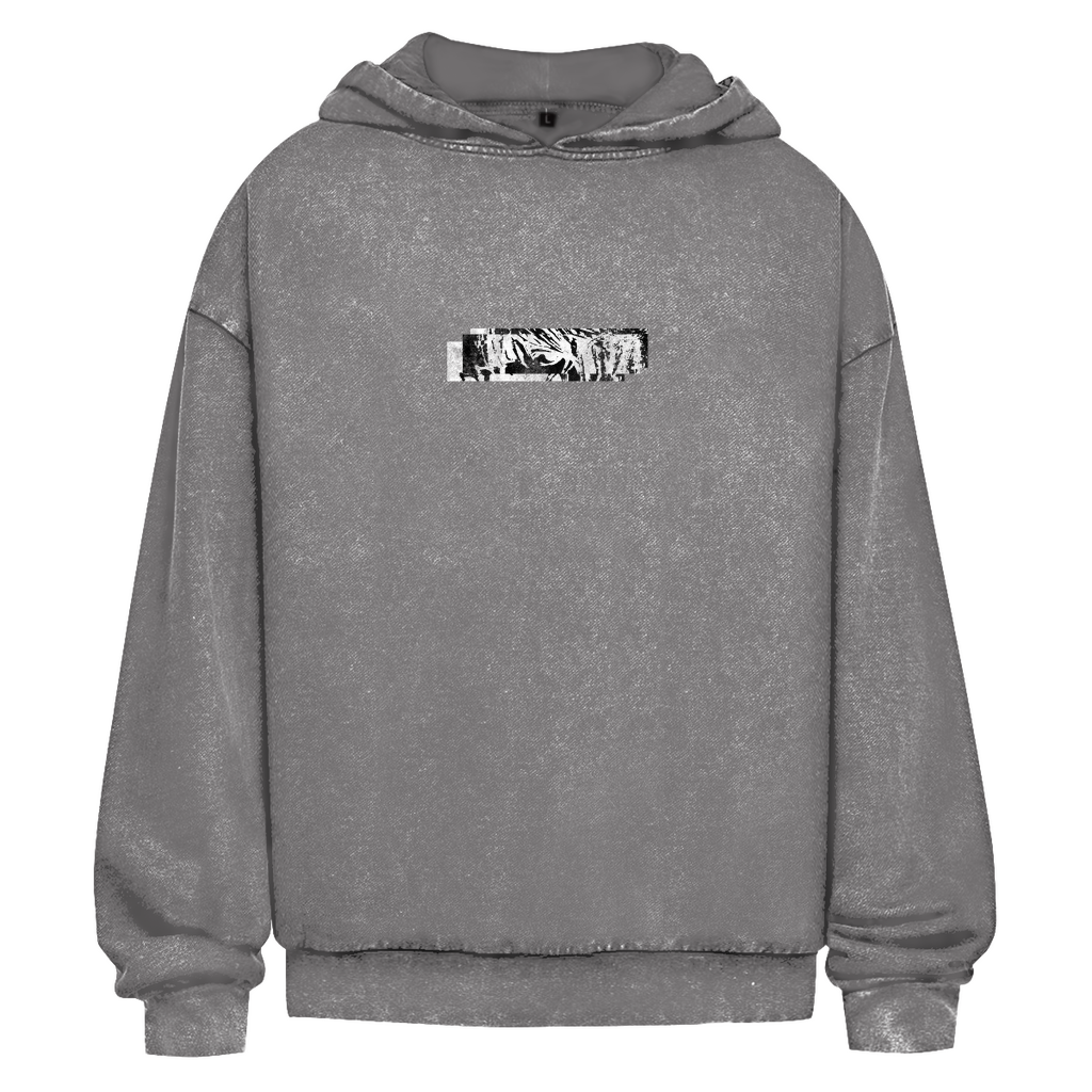 Oversize Washed Hoodie Invert Washed