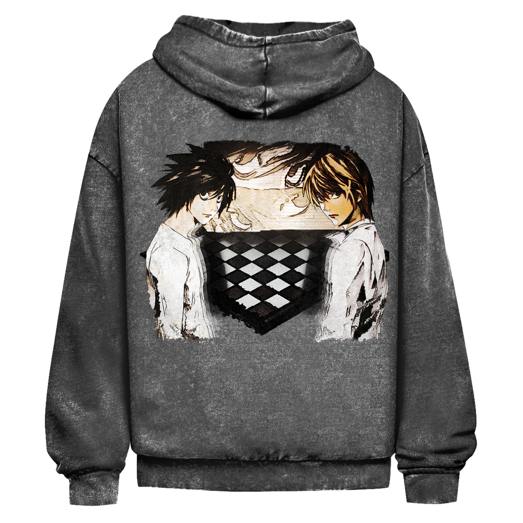 Oversize Washed Hoodie Design 2 Washed