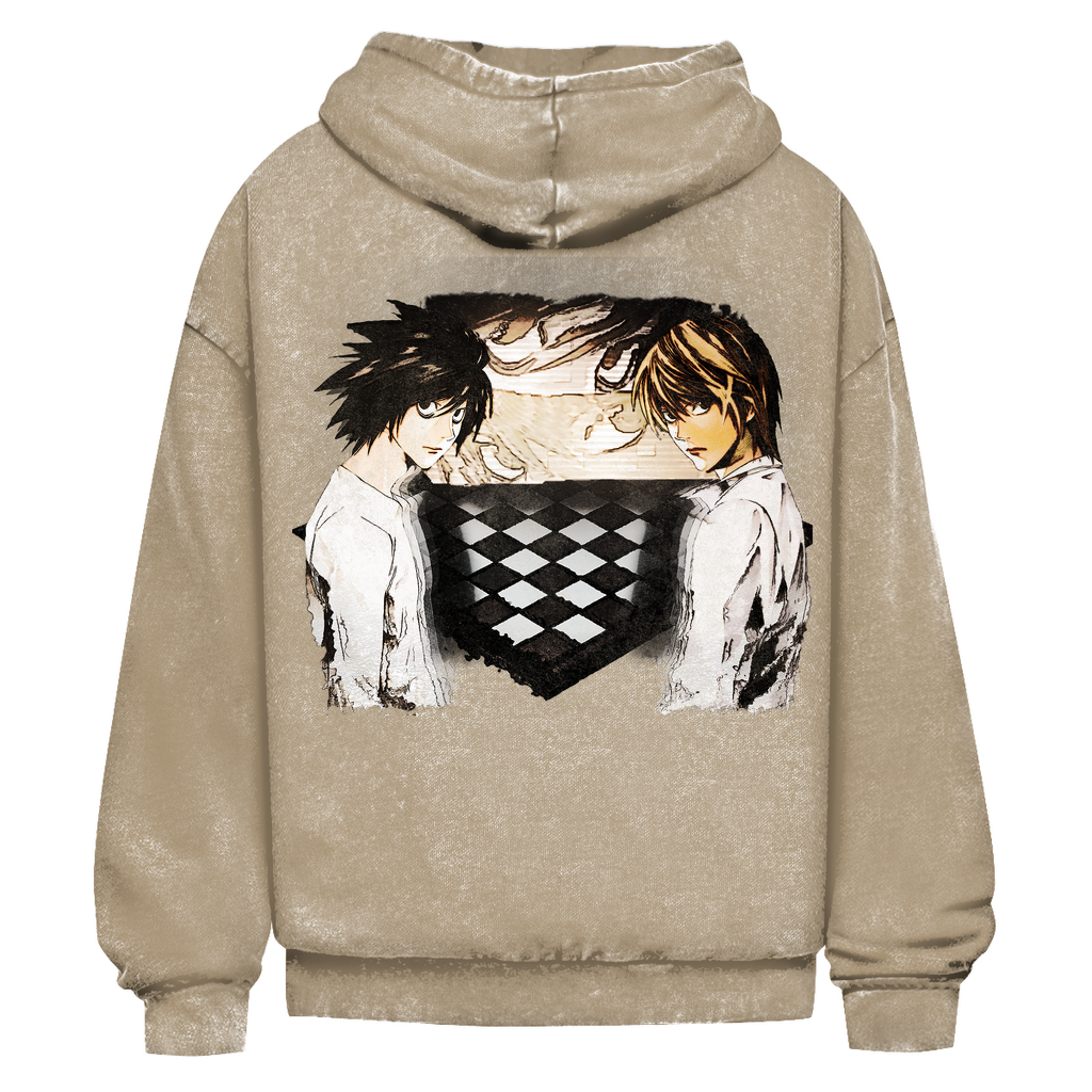 Oversize Washed Hoodie Design 2 Washed