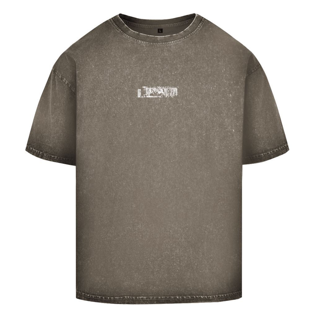 "Light Disort" – Oversized Washed Tshirt - Habataki