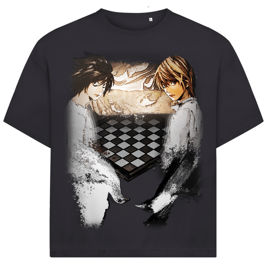 "Light & L − Duality" − Oversized Tshirt - Habataki