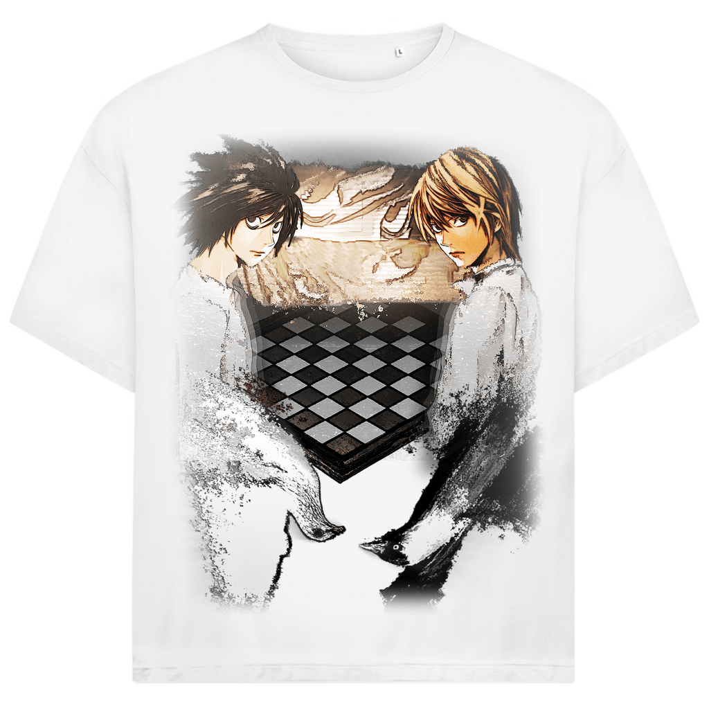 "Light & L − Duality" − Oversized Tshirt - Habataki