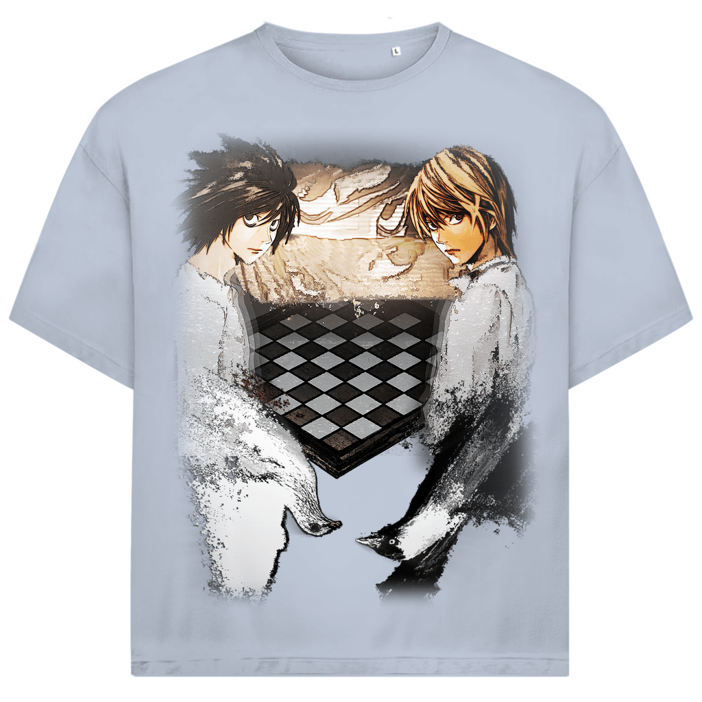 "Light & L − Duality" − Oversized Tshirt - Habataki