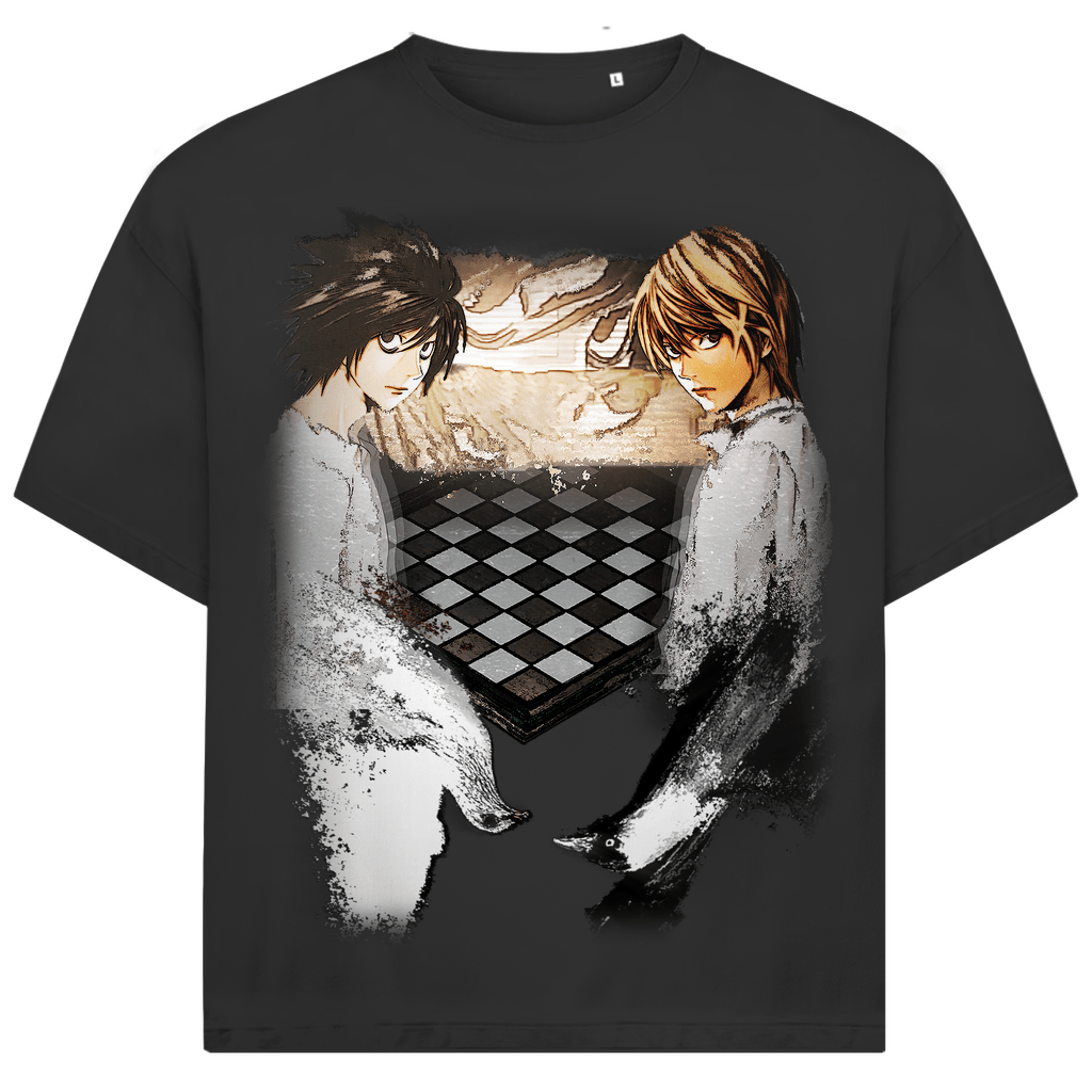 "Light & L − Duality" − Oversized Tshirt - Habataki